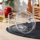 УЦЕНКА Кастрюля стеклянная огнеупорная Magistro «Лия», 1,450 л - Фото 2