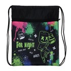 Мешок для обуви, Night, (с карманом) 42×34 см - Фото 2