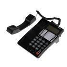 Телефон Ritmix RT-495, Caller ID, однокнопочный набор, память номеров, спикерфон, черный - фото 9519306