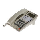 Телефон Ritmix RT-495, Caller ID, однокнопочный набор, память номеров, спикерфон, белый - фото 319188339