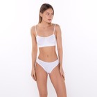 Трусы женские слипы, цвет белый, размер 48 - фото 37211248