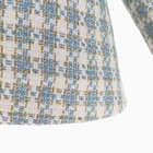 Пиджак твидовый двубортный MIST р. 50, голубой - Фото 12