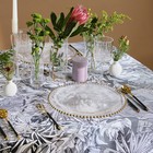 Скатерть «Этель» Palm leaves, 149×180 см, 100% хлопок, саржа 190 г/м² - Фото 4