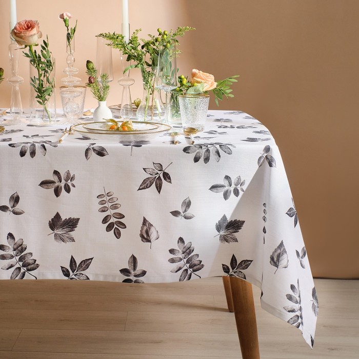 Скатерть «Этель» Impression, 149×220 см, 100% хлопок, репс 210 г/м²