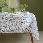 Скатерть «Доляна» Plant leaves, 146×220 см, 100% хлопок, рогожка 164 г/м² - Фото 2