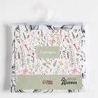 Скатерть «Доляна» Plant leaves, 146×220 см, 100% хлопок, рогожка 164 г/м² - Фото 4