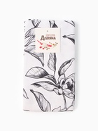 Дорожка на стол «Доляна» Plant leaves, 40×146 см, 100% хлопок, рогожка 164 г/м² - Фото 6