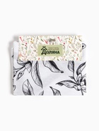 Фартук Доляна Plant leaves 60х70 см, цвет лент - микс, 100% хл, рогожка 164 г/м2 - Фото 10