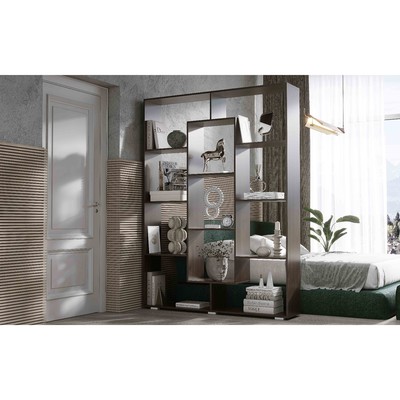 Стеллаж-перегородка «Кристи», 1500×297×2036 мм, цвет венге