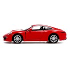 Машина металлическая PORSCHE 911 CARRERA S, 1:32, открываются двери, инерция, цвет красный - Фото 2