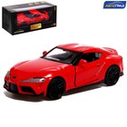 Машина металлическая TOYOTA SUPRA, 1:32, открываются двери, инерция, цвет красный 9170917 - фото 10149766