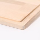 Доска разделочная деревянная "Прямоугольник"  34х23х0,8 см береза - Фото 6