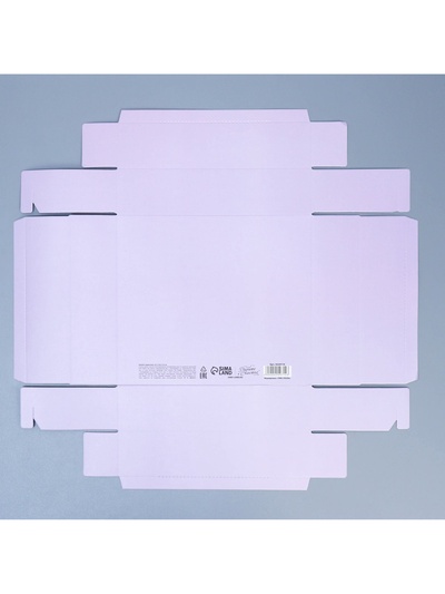 Коробка подарочная, упаковка, «Цветы», 23.5×20.5×5.5 см