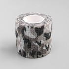 Камуфляжная лента для оружия и снаряжения, 4.5 м × 5 см, чёрная, белая - Фото 2