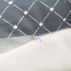 Подушка декоративная «Этель» King, 40×40 см, велюр - Фото 4