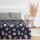 Покрывало 1.5-спальное «Этель» Natural print, 150×215 см, 100% хлопок - Фото 1