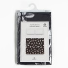 Покрывало евро «Этель» Natural print, 200×215 см, 100% хлопок - Фото 4