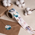 Наклейки для цветов и подарков «Мечтай, твори, сияй», 4.4×4.4 см, 252 шт. - Фото 1