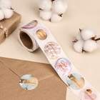 Наклейки для цветов и подарков «Благодарю», 4.4×4.4 см, набор 252 шт. - Фото 2