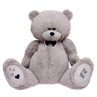 Мягкая игрушка «Мишка Дедди», цвет серый, 130 см - фото 301157494
