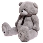 Мягкая игрушка «Мишка Дедди», цвет серый, 190 см - Фото 2