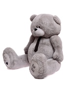Мягкая игрушка «Мишка Дедди», цвет серый, 190 см - Фото 3