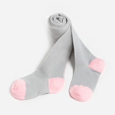 Колготки детские, светло-серые, рост 116-122 см