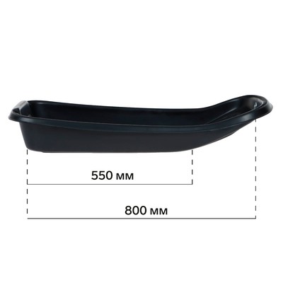 Сани рыбацкие YUGANA "С-1" 880×390×100 мм