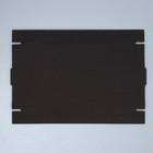Коробка подарочная складная, упаковка, «Чёрная», 16.6 х 15.5 х 15.3 см - Фото 4