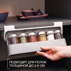 Органайзер для хранения сыпучих продуктов, подвесной, 32×13,5×9,5см - фото 4368124