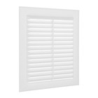 Решетка вентиляционная ZEIN Люкс Л150, 150×150 мм, с сеткой, неразъемная - Фото 5