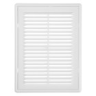 Решетка вентиляционная ZEIN Люкс ЛР150, 150×200 мм, с сеткой, разъемная - Фото 4