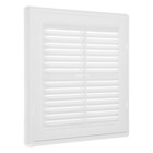 Решетка вентиляционная ZEIN Люкс ЛР170, 170×170 мм, с сеткой, разъемная - Фото 6