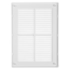 Решетка вентиляционная ZEIN Люкс ЛР185, 185×255 мм, с сеткой, разъемная - Фото 7