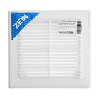 Решетка вентиляционная ZEIN Люкс ЛР200, 200×200 мм, с сеткой, разъемная - Фото 8