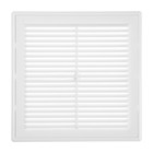 Решетка вентиляционная ZEIN Люкс ЛР210, 210×210 мм, с сеткой, разъемная - Фото 5