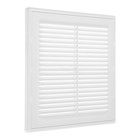 Решетка вентиляционная ZEIN Люкс ЛР210, 210×210 мм, с сеткой, разъемная - Фото 6