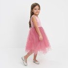 Платье детское с бусинками KAFTAN р. 30 (98-104 см), розовый - Фото 11
