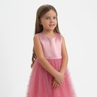 Платье детское с бусинками KAFTAN р. 32 (110-116 см), розовый - Фото 13
