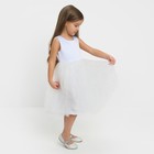 Платье детское с бусинками KAFTAN р. 30 (98-104 см), белый - Фото 15