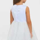 Платье детское с бусинками KAFTAN р. 30 (98-104 см), белый - Фото 5