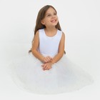Платье детское с бусинками KAFTAN р. 34 (122-128 см), белый - Фото 6