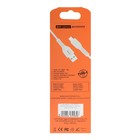 Кабель ONE DEPOT S08WT, Type-C - USB, 2.4 А, 1 м, белый - Фото 5