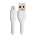 Кабель ONE DEPOT S08WM, microUSB - USB, 2.4 А, 1 м, белый - Фото 2