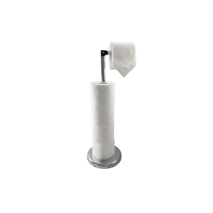 Держатель для туалетной бумаги CHELSEA, на 4+1 рулона, серебристый - Фото 1