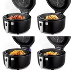 Аэрогриль Kitfort КТ-2246, 1800 Вт, 6.5 л, чёрный - фото 51345870