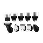 Триммер «2 в 1» Kitfort КТ-3109, 10 насадок, АКБ, чёрный - фото 24609091