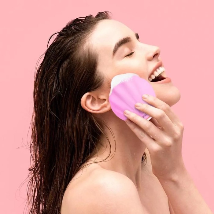 Щётка для лица Kitfort КТ-3122, электрическая, 5 режимов, розовая 32344