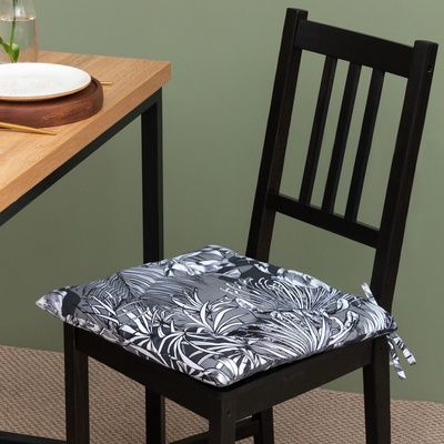 Подушка на стул «Этель» Palm leaves 42×42 см, 100% хлопок, саржа 190 г/м²