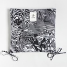 Сидушка на стул Этель Palm leaves 42×42 см, 100% хлопок, саржа 190 г/м² - Фото 7